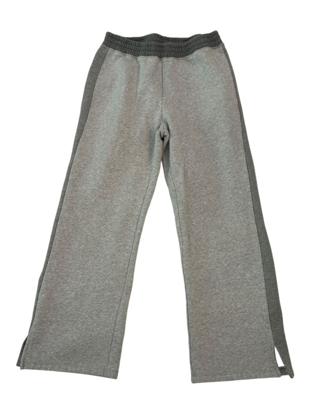 Johnny Was JW Los Angeles Two Tone Gray Fleece Pants M